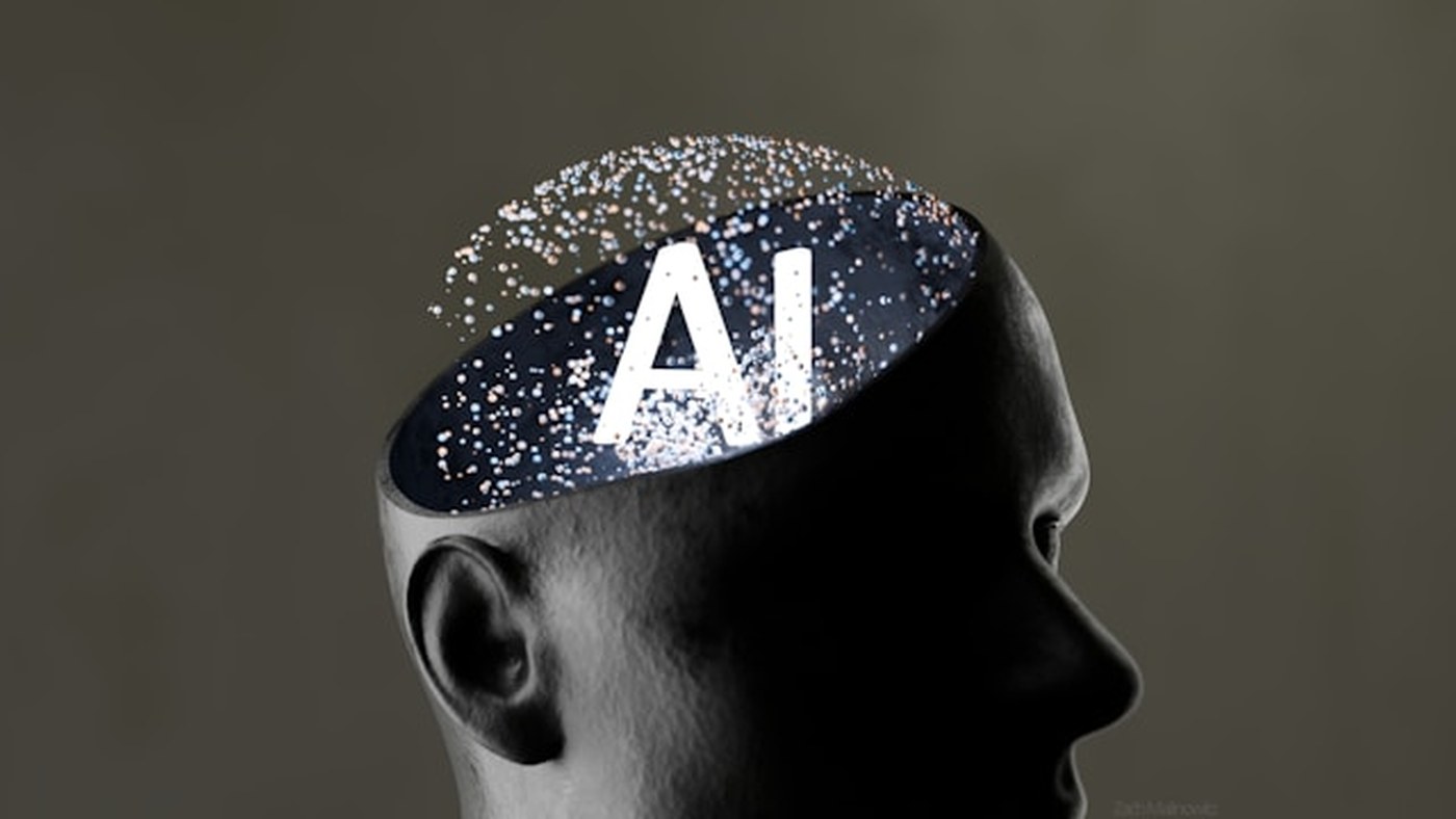 Artificial intelligence concept representing changing jobs and skills.